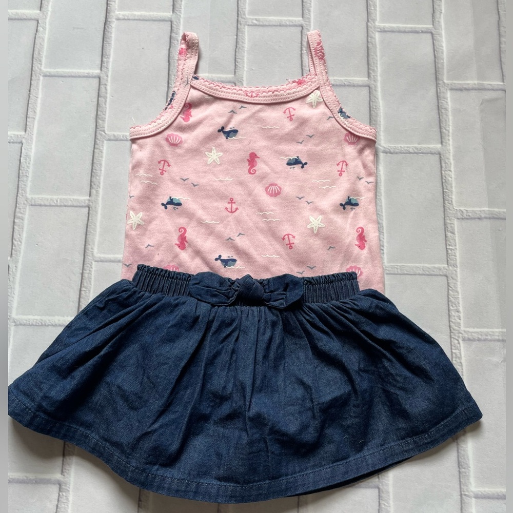 Ocean outfit 3 mo